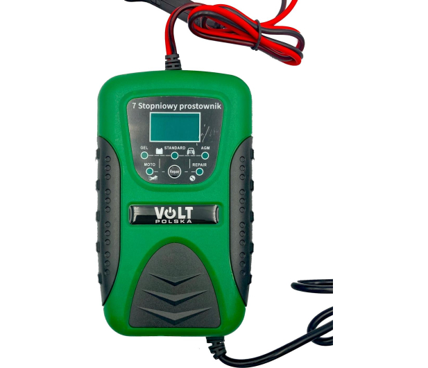 VOLT PROSTOWNIK AKUMULATOROWY Z LCD 12V 10A / 24V 5A COMPACT - 1100681 - zdjęcie 2